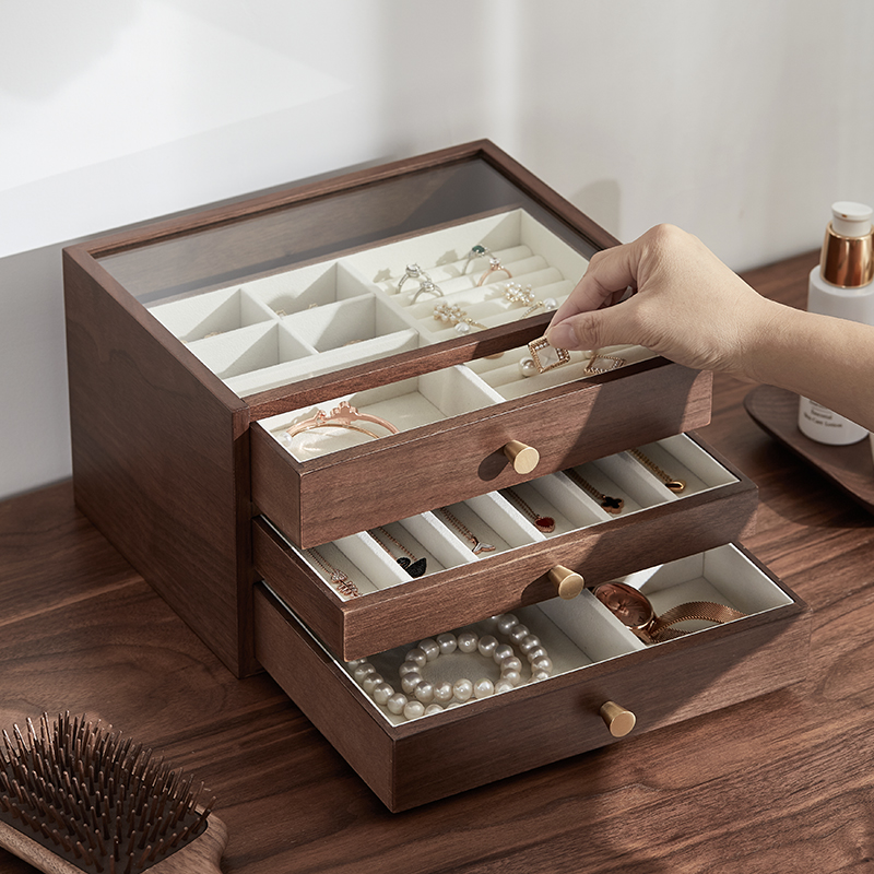 【蜜蜂惊喜社】初心木质首饰盒