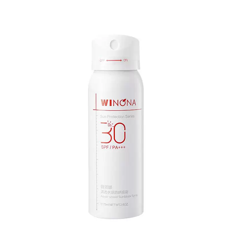 薇诺娜清透水感防晒喷雾SPF30PA+++