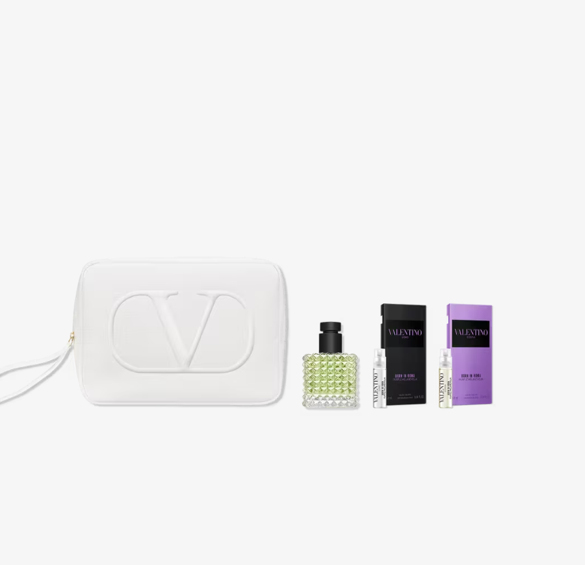 Ulta买满$65送Valentino 4件套+可叠V&R