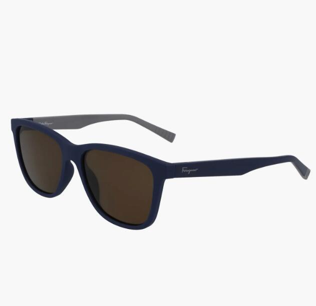 2折！FERRAGAMO 57mm 长方形太阳眼镜