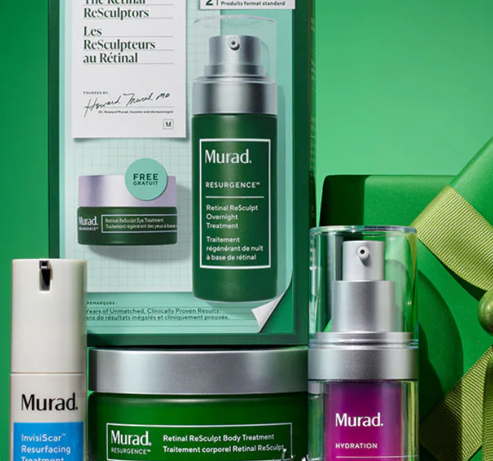 Murad 热玛吉身体乳、菌群平衡祛痘精华首折