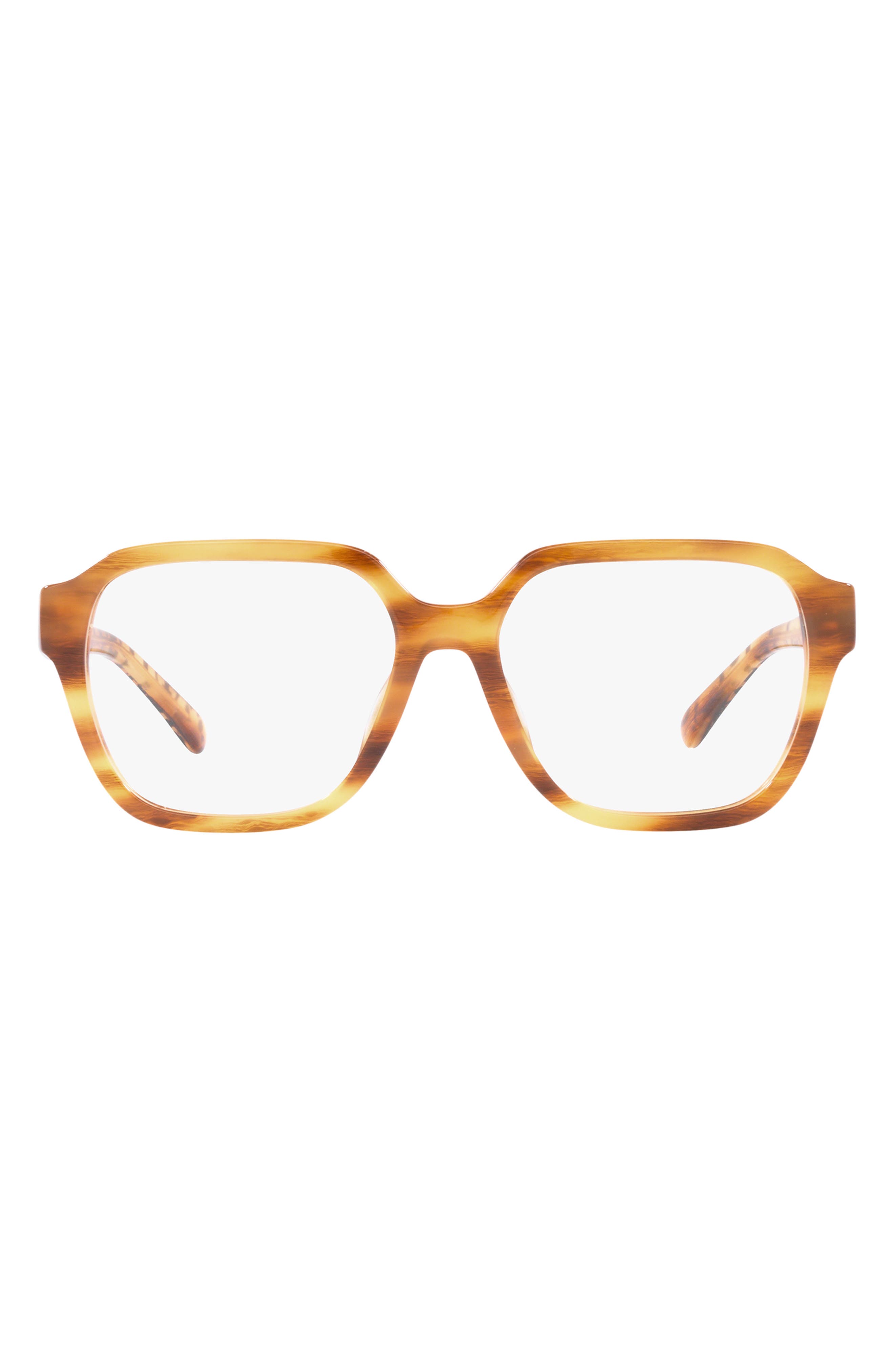Tory Burch 53mm Square Optical Glasses