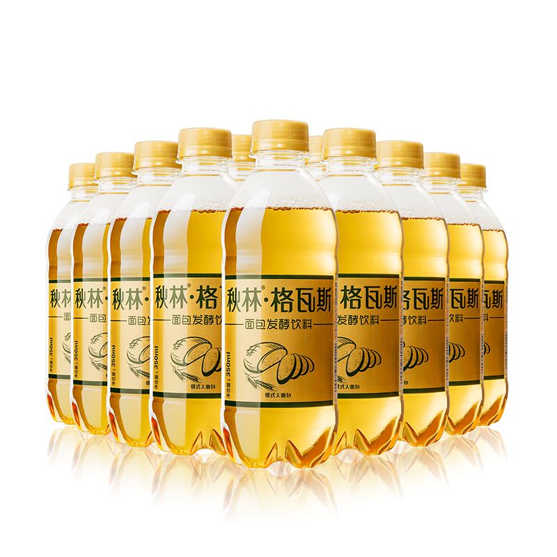 秋林格瓦斯面包发酵饮料350ml*12瓶