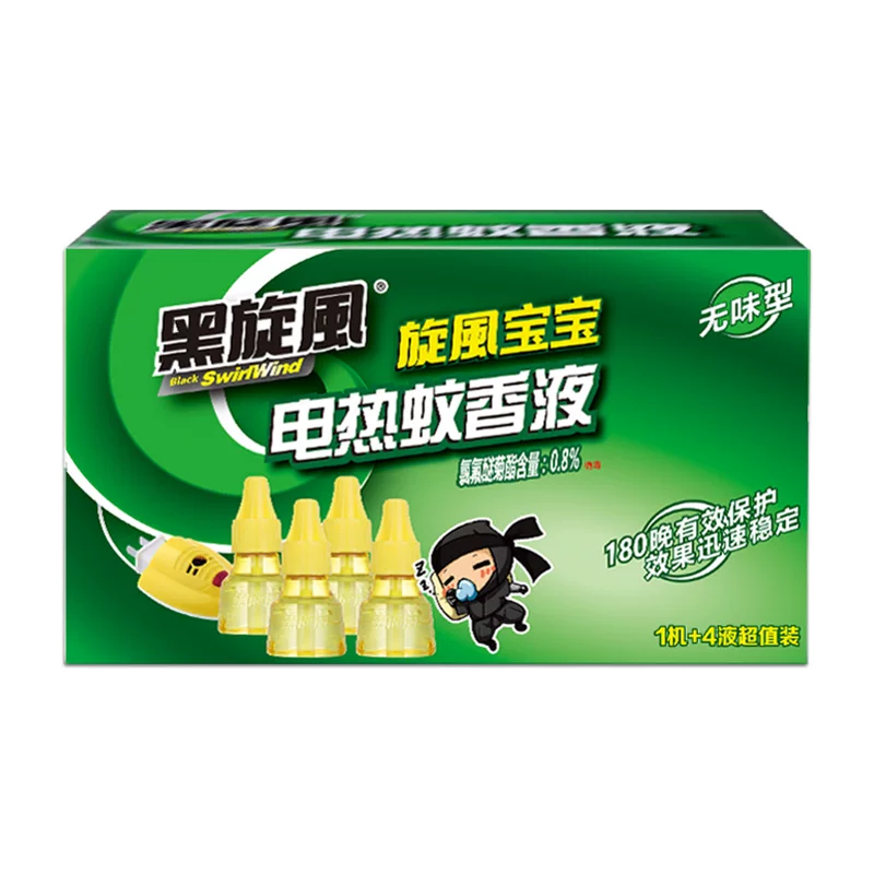 黑旋风电蚊香液4液+1器