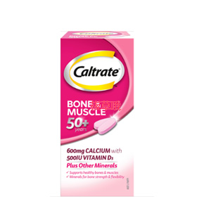 Caltrate钙尔奇 补钙片 中老年50岁+ 100粒 （骨骼肌肉）