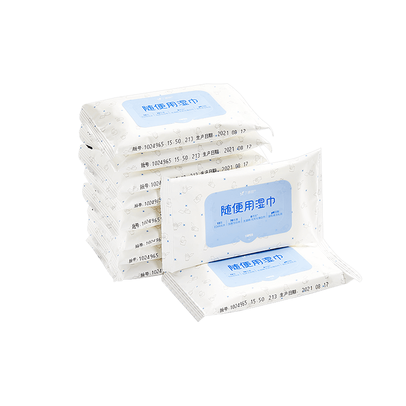 【10抽x10包】丁香医生便携小包湿厕纸