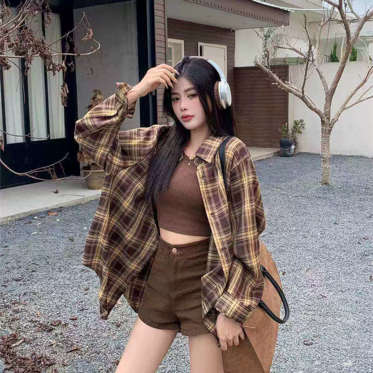 【衬衣合集】女新款慵懒风复古港味上衣设计感小众长袖开衫衬衫q