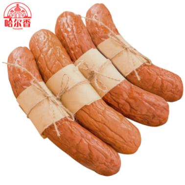 30.6元包邮！哈尔香 哈尔滨红肠 500g*2件