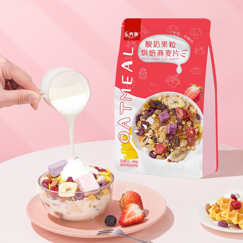 酸奶果粒烘焙燕麦片即食