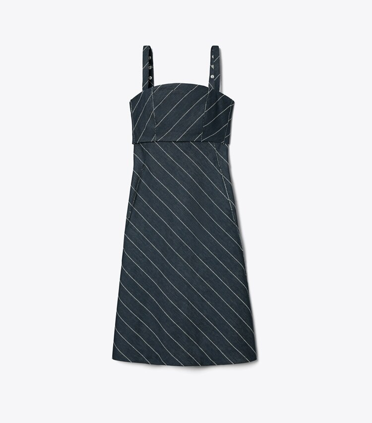 tory burch Striped Cotton Dress