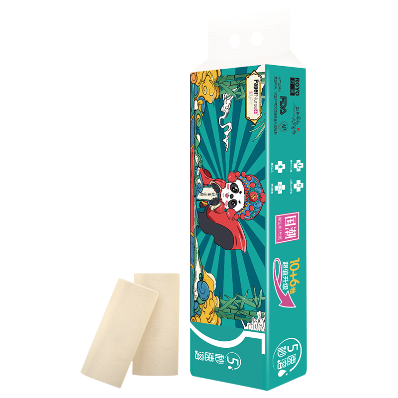 【猫超】纸护士纸巾卷纸16卷