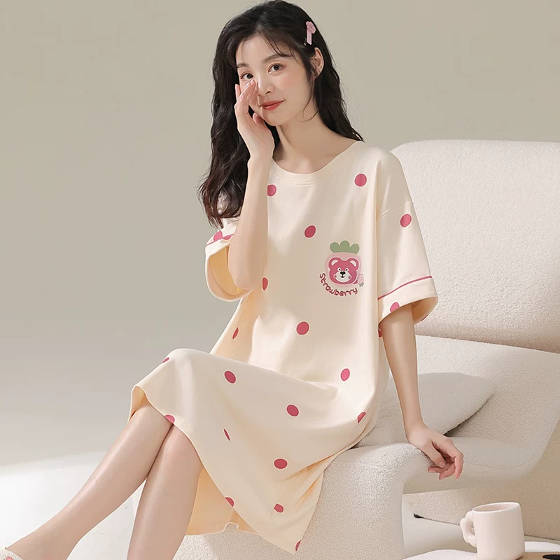 【全尺寸一个价】啄木鸟春夏睡裙家居服套装