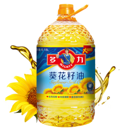 99.9元包邮！多力 葵花籽油6.18L