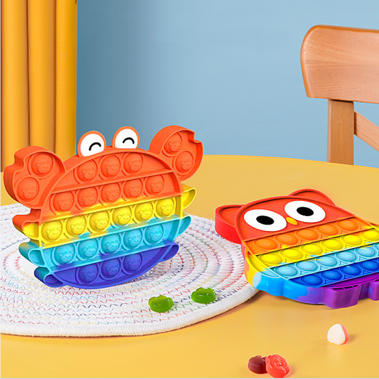 【首单2元】彩虹摁摁乐益智玩具