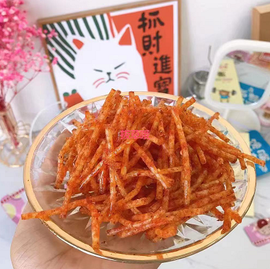 4.52元包邮！佳龙酱味丝辣条 10包（HP商家返1元）