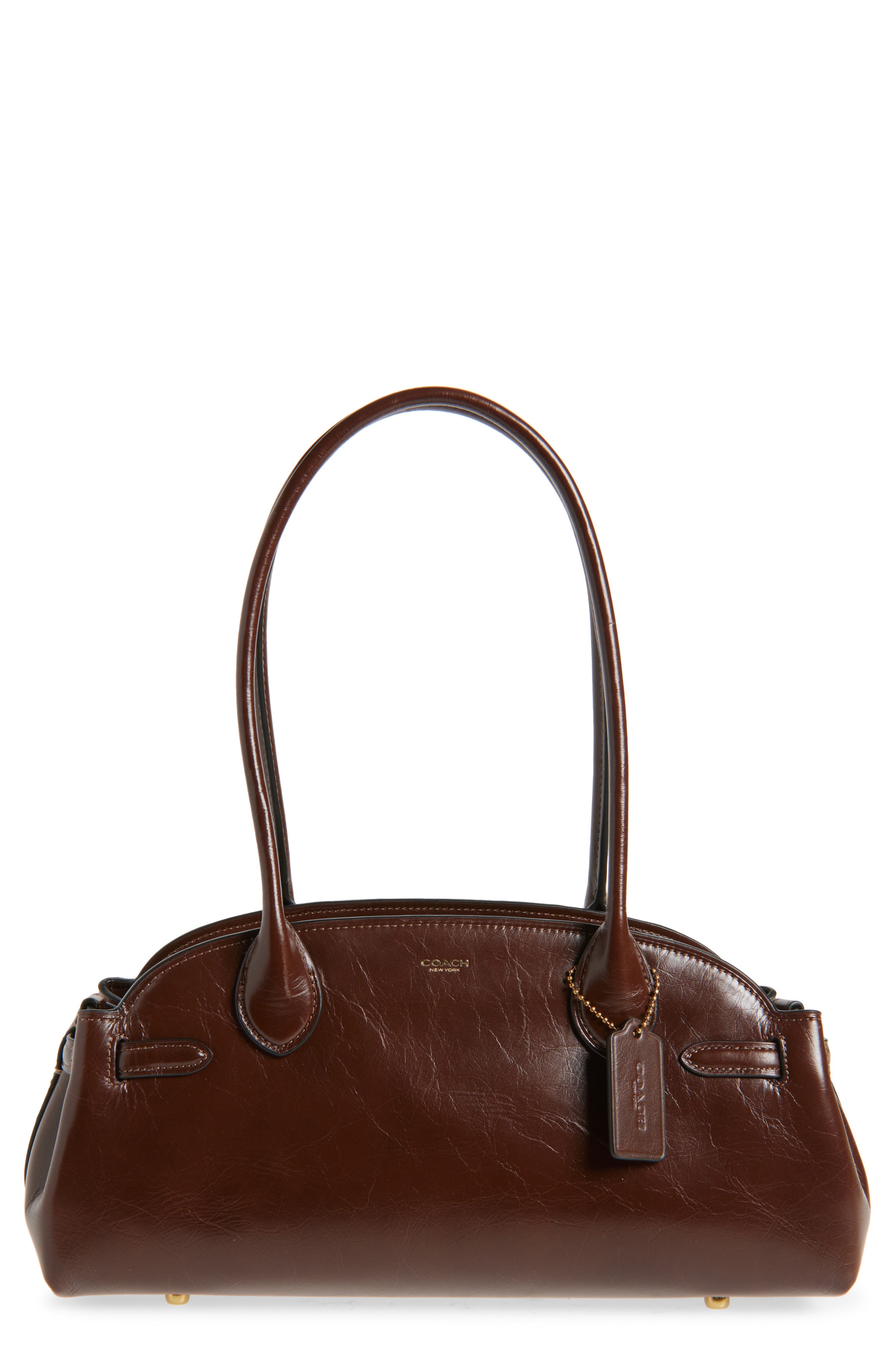 COACH Empire Leather Carryall East/West蔻驰单肩包