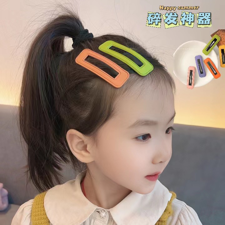 简约气质前额刘海碎发卡