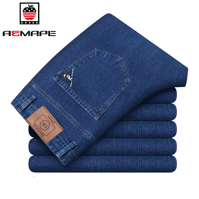 【京东旗舰店】 AEMAPE  男士牛仔裤  蓝色 28