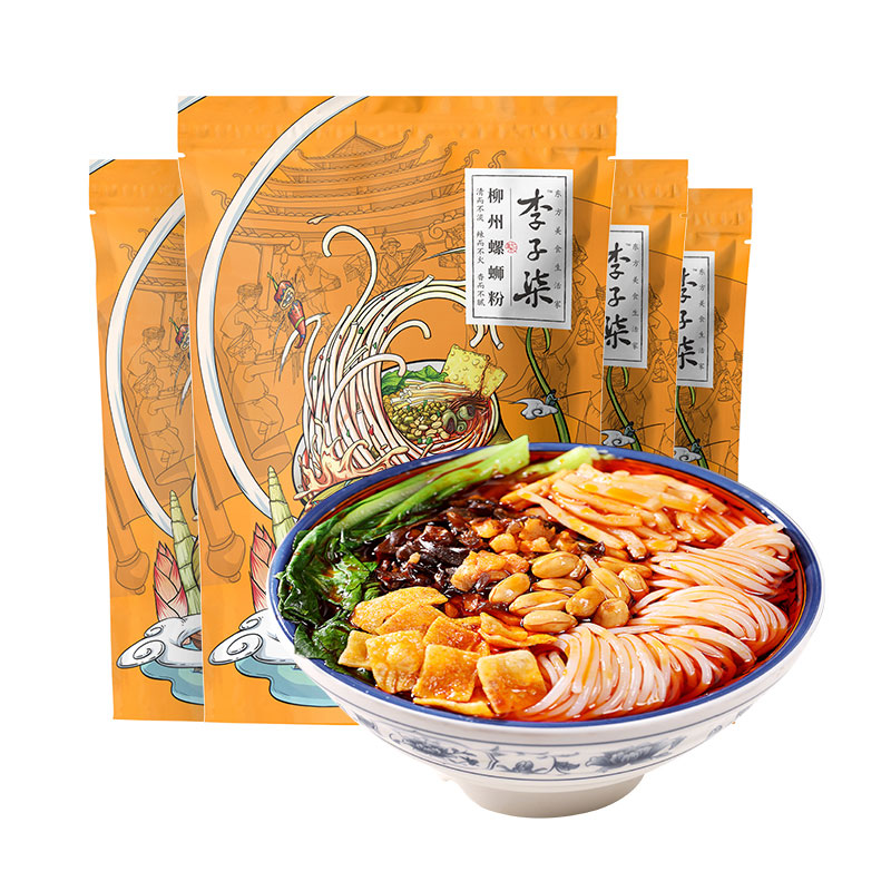 可签到！猫超李子柒广西螺蛳粉335g*4袋