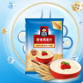 1.66元！桂格即食燕麦片400克*2件