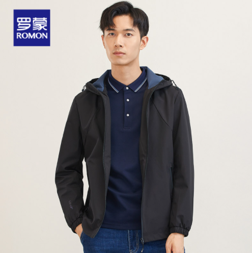 99元包邮！罗蒙2022年男士夹克衫