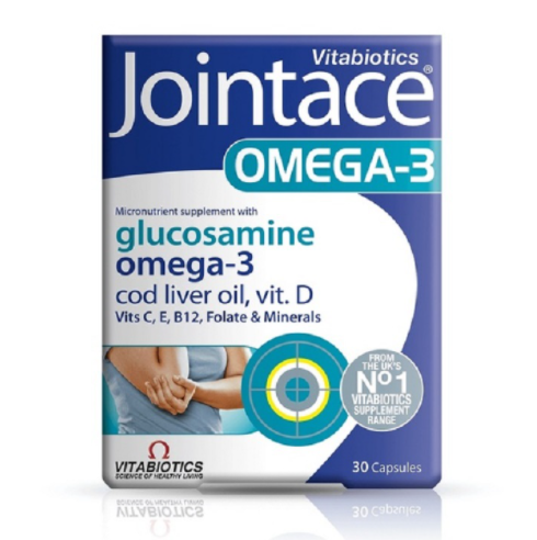 【神价】22.76元包邮！Vitabiotics 进口复合氨糖鱼油软骨素 30粒*2件