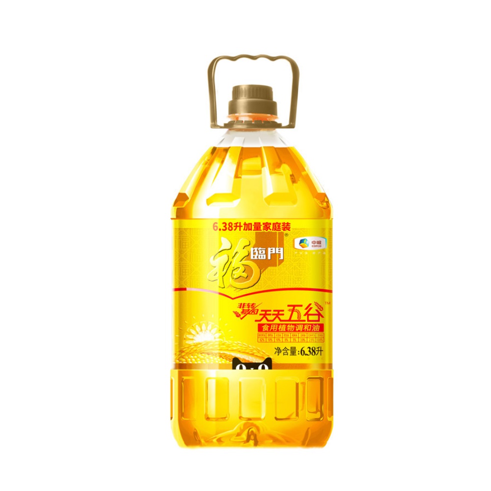 福临门五谷植物调和油6.38L*2