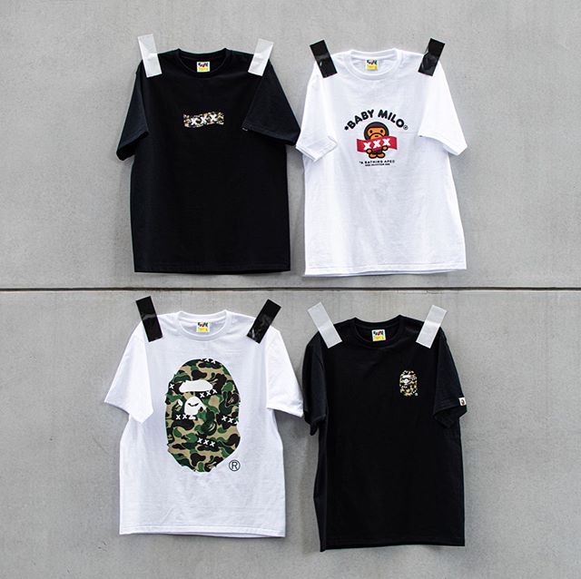 送料無料！BAPE GALLERY x GOD SELECTION XXX (宮崎 泰成) TEE Yasunari Miyazaki - BAPE GALLERY™ TOKYO | bape.com