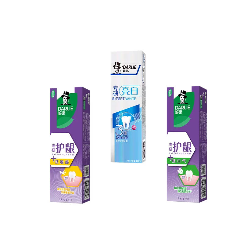 120大克重！DARLIE好来原黑人专研护龈牙膏