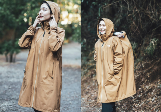 The North Face Japan 推出全新「育婴型」防水大衣MTY Pickapack Rain