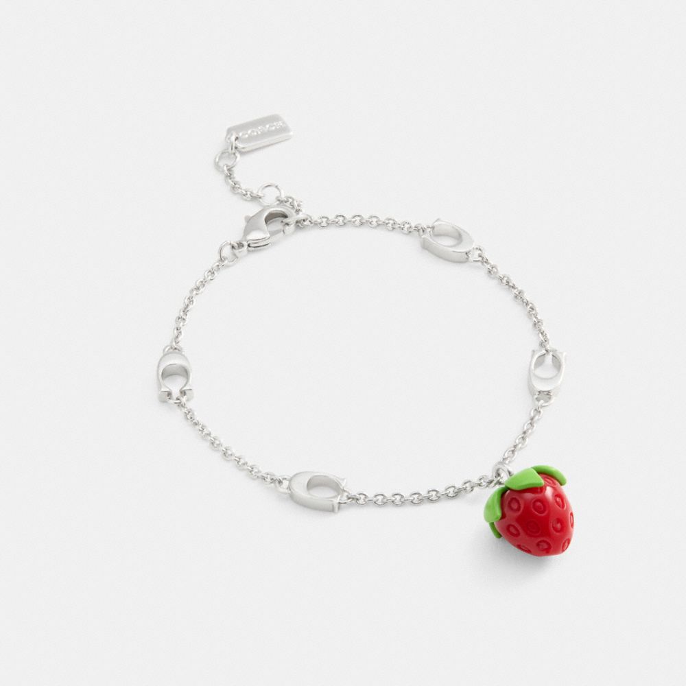 coach strawberry charm bracelet CBB21-E7N