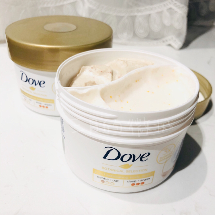 多芬发酵鸳磨砂膏去角质焕亮298g