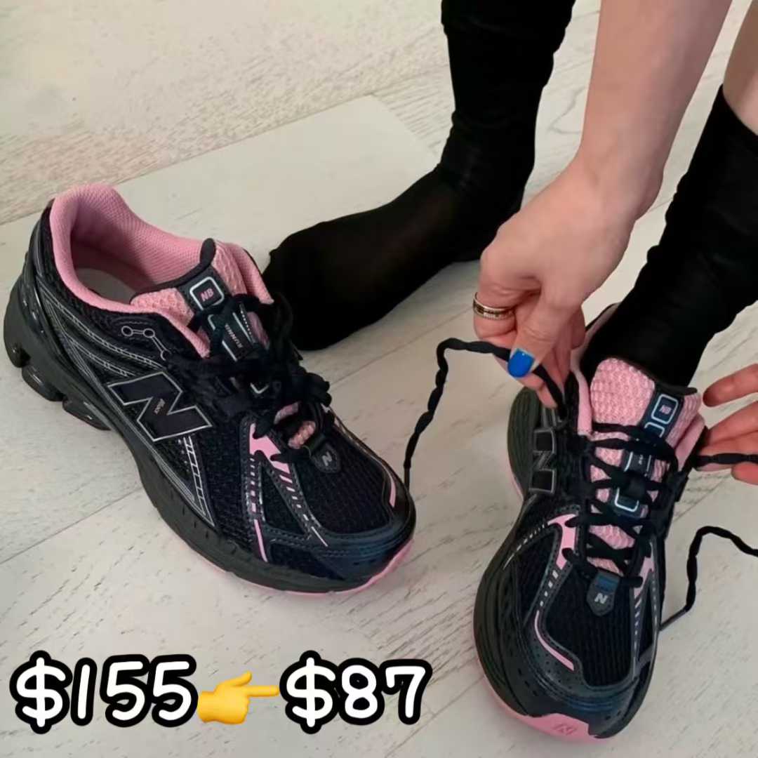 New Balance 1906R sneaker in a pink and black color combination