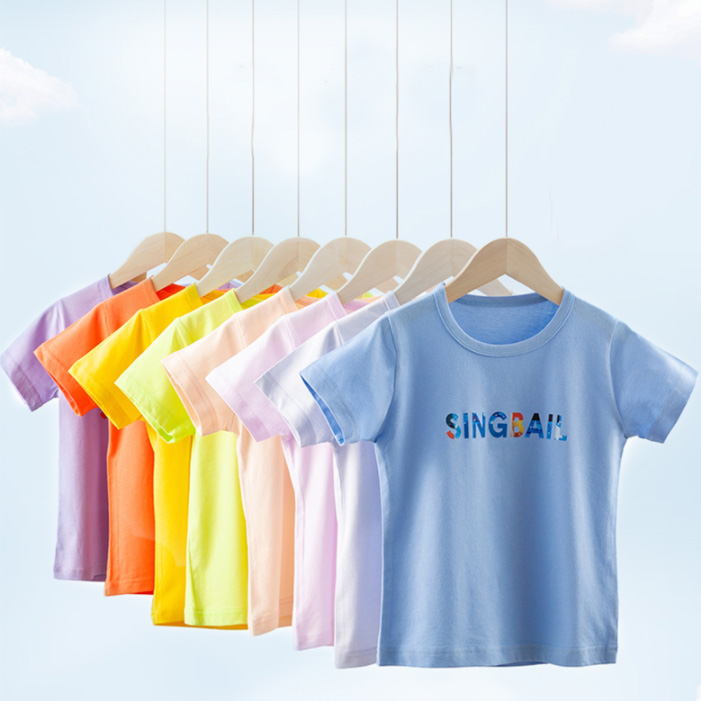 夏季童装短袖T恤2022年新款3件