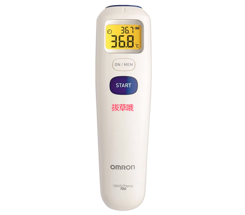 OMRON欧姆龙Gentle Temp 720 红外体温计,凑单低至￥151.12 - 拔草哦