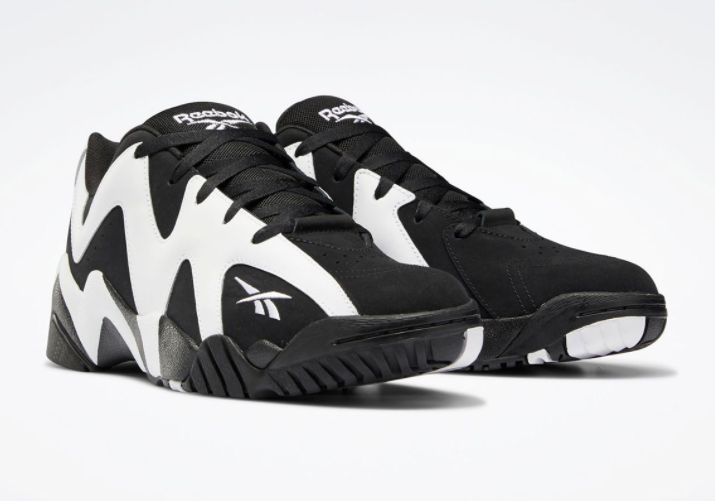 Reebok Kamikaze Ii Low 携原黑白配色再次回归低帮版本 拔草哦