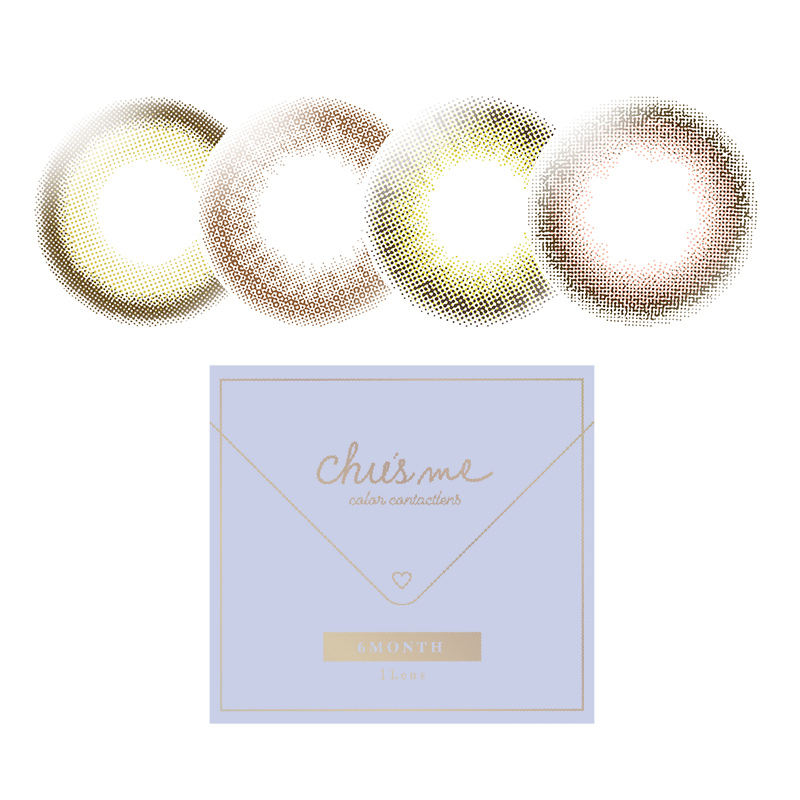 视客T-Garden彩色隐形眼镜半年抛2片