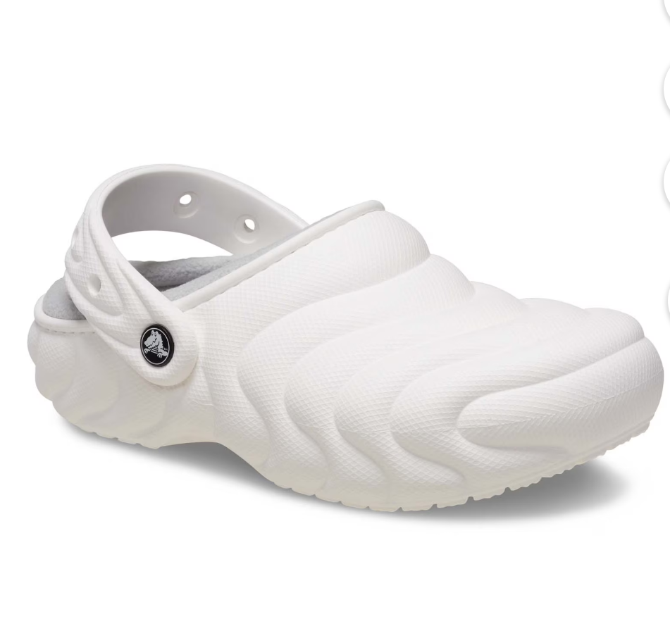 Crocs 经典加绒泡芙洞洞鞋！