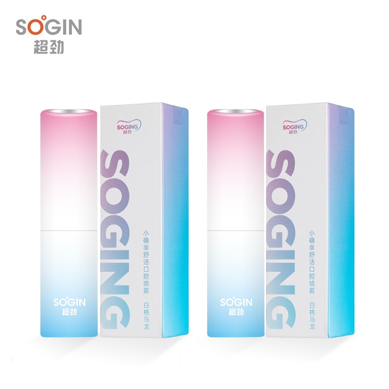 【JD自营】超劲 口腔清新剂白桃乌龙16ml*2支