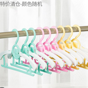 11.5元包邮！爱贝迪拉儿童衣架20个