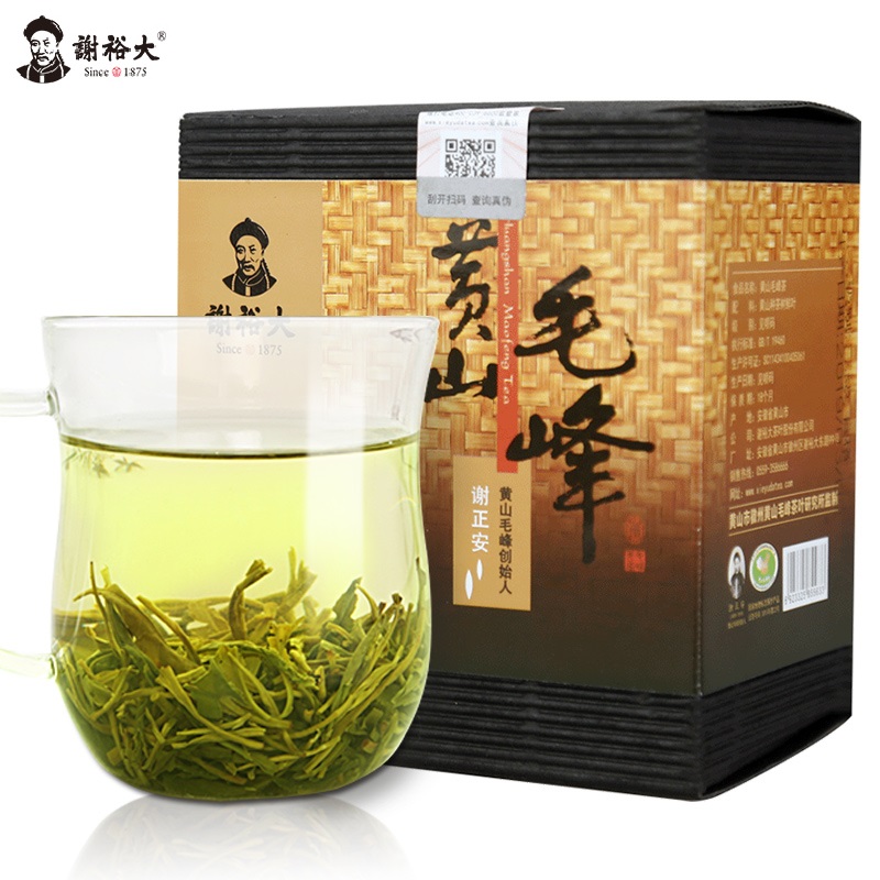 谢裕大！黄山毛峰毛尖绿茶100g