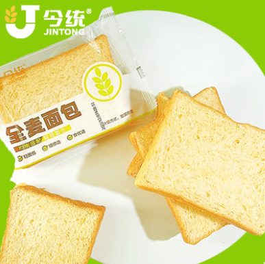 5.9元包邮！今统 全麦面包 500g