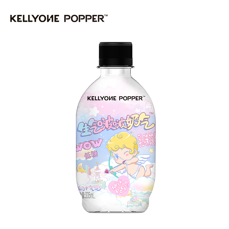 【王一博代言】Kellyone生气啵啵奶气气泡水