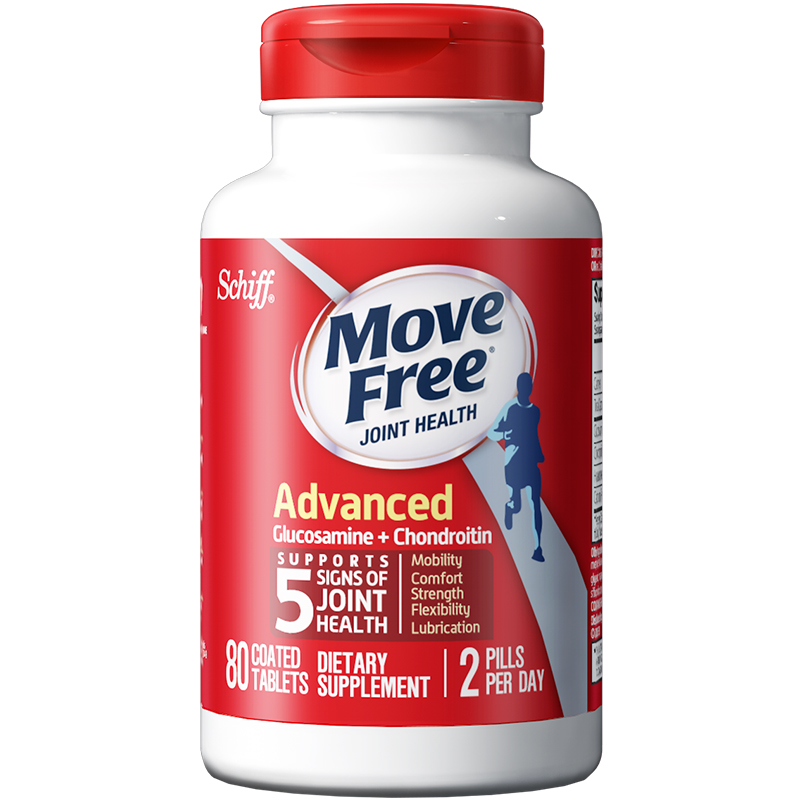 movefree氨糖软骨素红瓶80粒