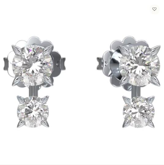 swarovski Intimate stud earrings合成钻石 耳钉