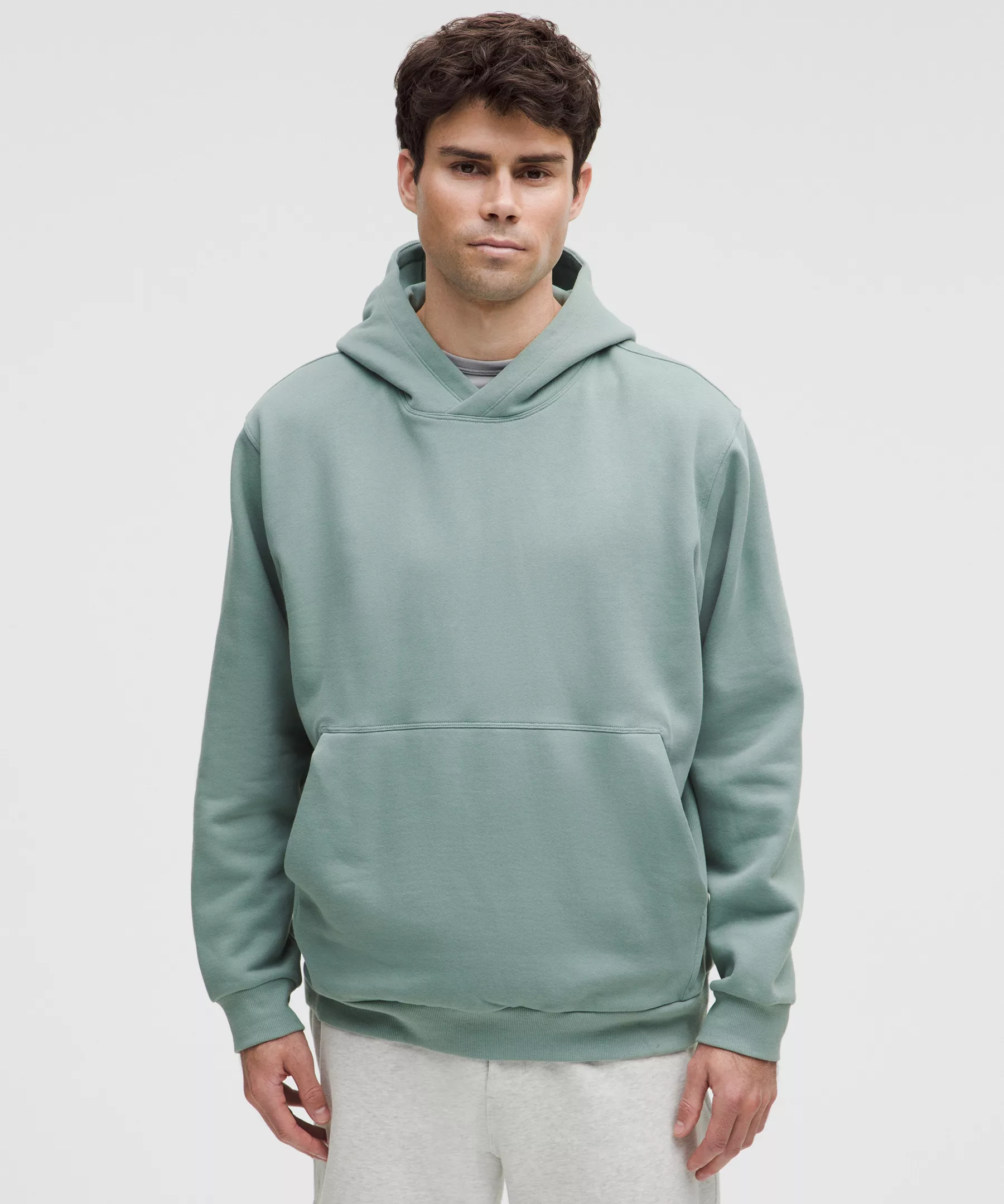 Lululemon Steady State Pullover 男士卫衣 Crater Blue L