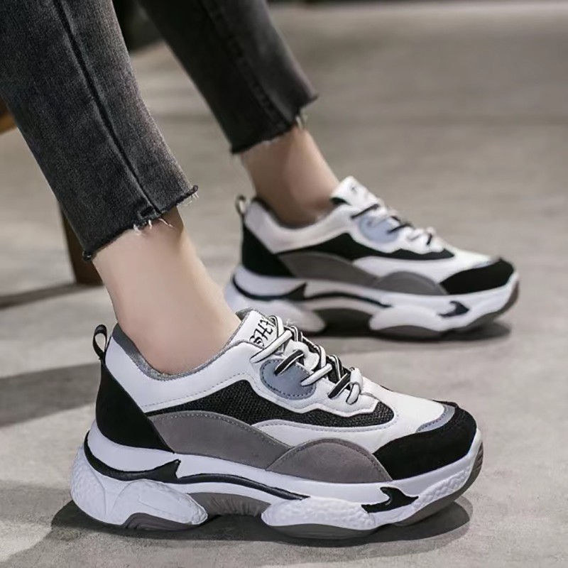 福虹辰绒老爹鞋女鞋时尚休闲鞋百搭单里