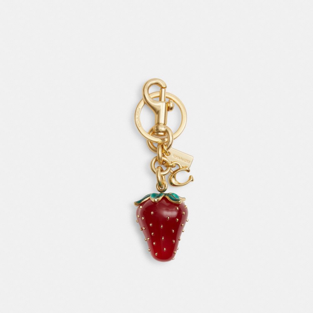 coach strawberry bag charm CAO50-IMUP7