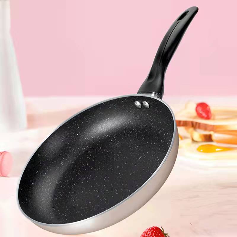 美的麦饭石不粘煎锅平底锅