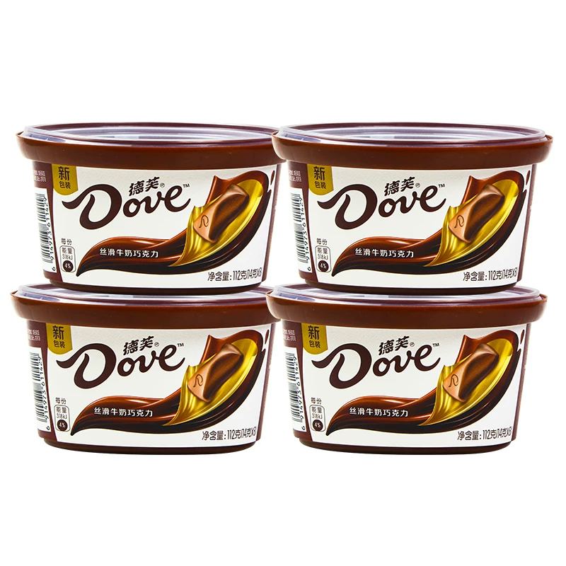 德芙丝滑牛奶4.5g碗装112g